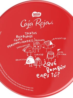 Caja Roja Bonbones Lata 250g