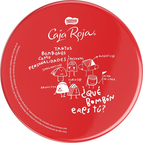 Caja Roja Bonbones Lata 250g