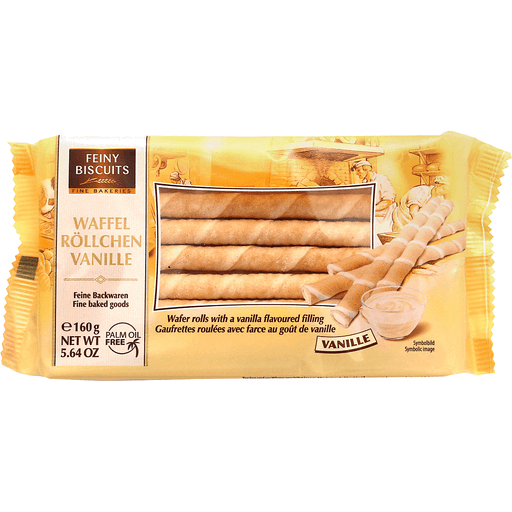 Biscuits roulés Vanille 160g
