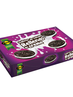 Biscuits Cacao Rellenas Crema Ayala 176g
