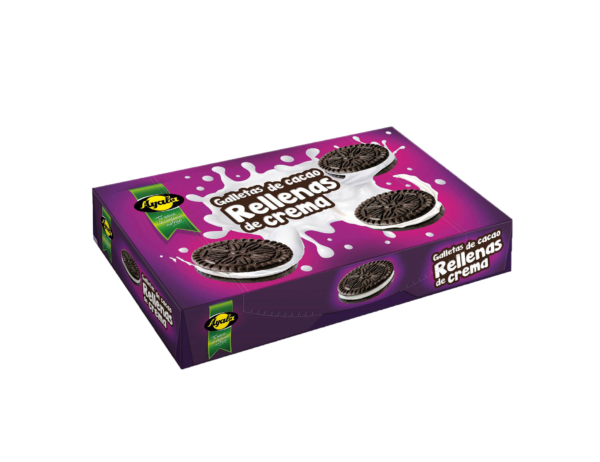 Biscuits Cacao Rellenas Crema Ayala 176g