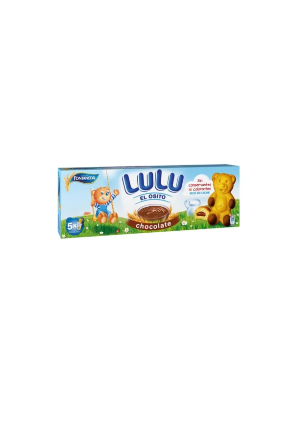 LuLu Osito Bizcocho Chocolate 5x30g