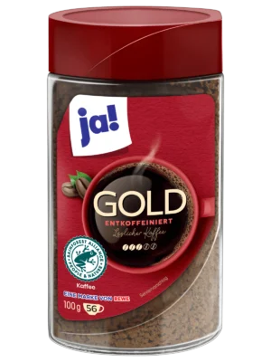 Café JA! Gold "Entkoffeiniert" 100g