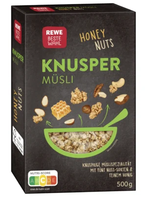 Knusper Musli Honey Nuts 500g