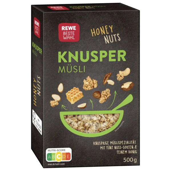 Knusper Musli Honey Nuts 500g