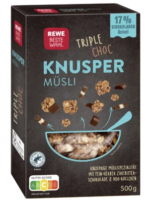 Knusper Musli Triple Choc 500g