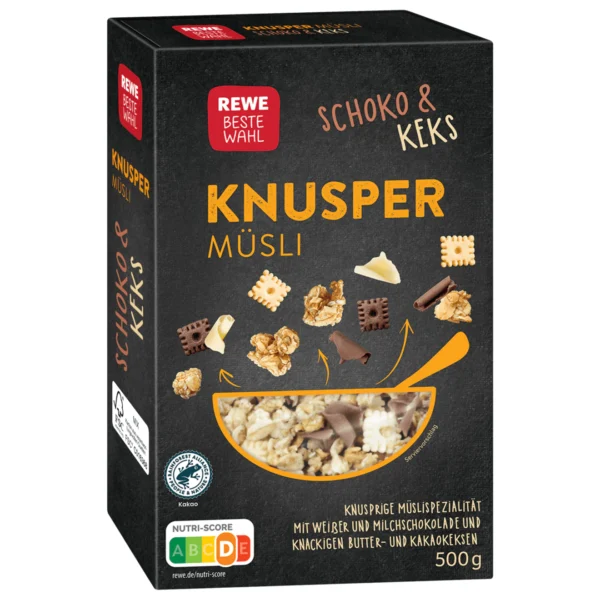 Knusper Musli Schoko & Keks 500g