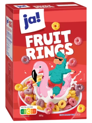 Ja! Fruit Rings 500g