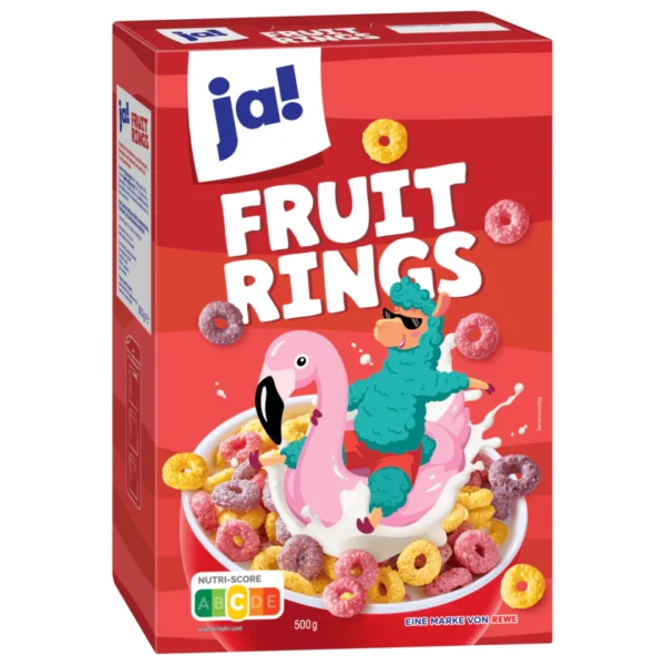 Ja! Fruit Rings 500g