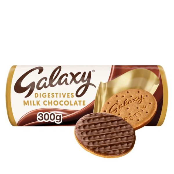 Galaxy smooth milk digestives 300g