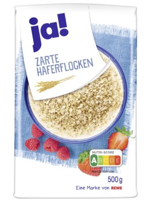 Flocons d'avoine Tendres  " Zarte" 500 g