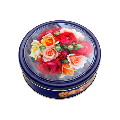 Biscuits au beurre boîte fleur 454g