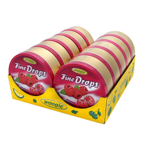 Bonbons goût framboise 175g