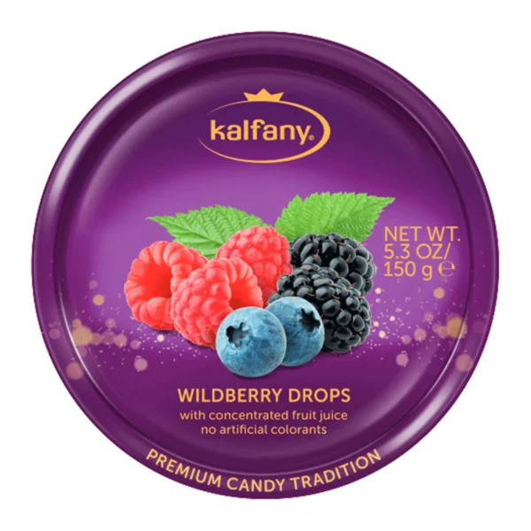 Kalfany Bonbon Wildberry Drops 150g