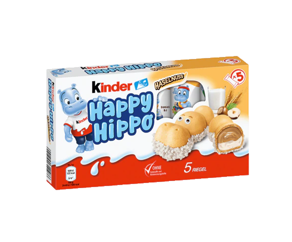 Kinder Happy Hippo Haszlnuss 5ER 103g