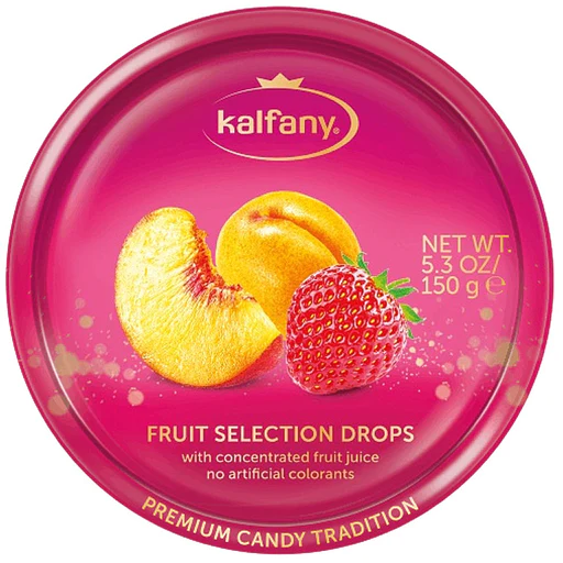 Kalfany Bonbon Fruit Selection Drops 150g