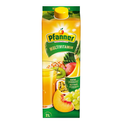 Pfanner Boisson Nectar Multivitaminé 50% 2L