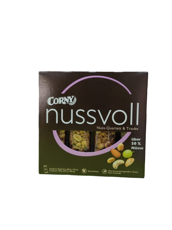 Corny Nussvoll Traube 96g