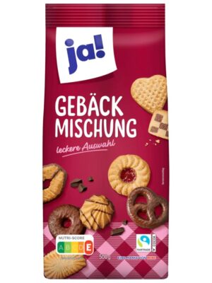 Mélange de biscuit "Ja" "geback Mischung" 500g