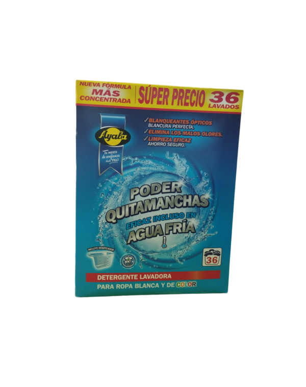 DETERGENT AYALA ORIGINAL MALETA 36 CAC-2,88KG