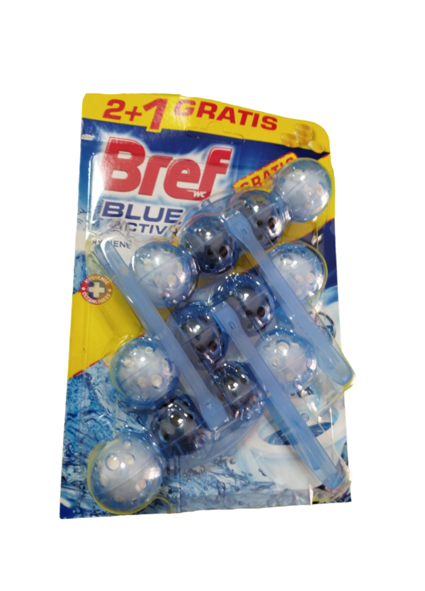 BREF WC Blue Active Pack 3x50g