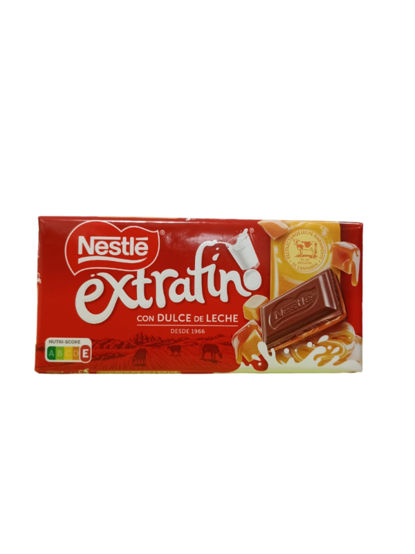Chocolat Nestle Extrafino Dulce Leche 120g