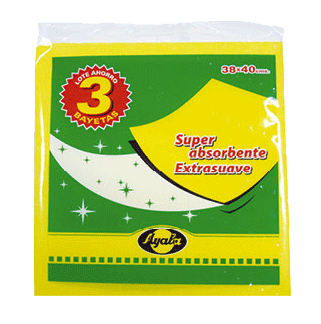 BAYETA  AMARILLA PACK-3