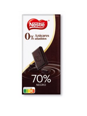 Chocolat Nestle Sin Azucar Negro 70% 16x115g