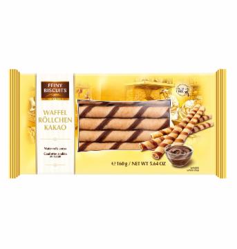 Biscuits roulés  Cacao 160g