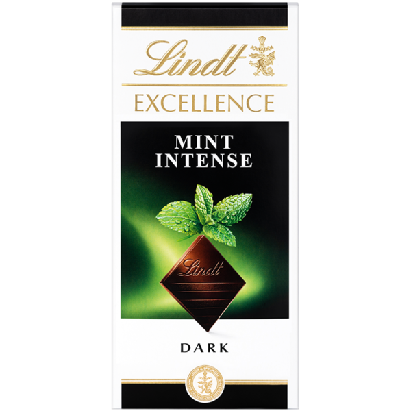 Lindt Excellence Menta "Negro" 100g