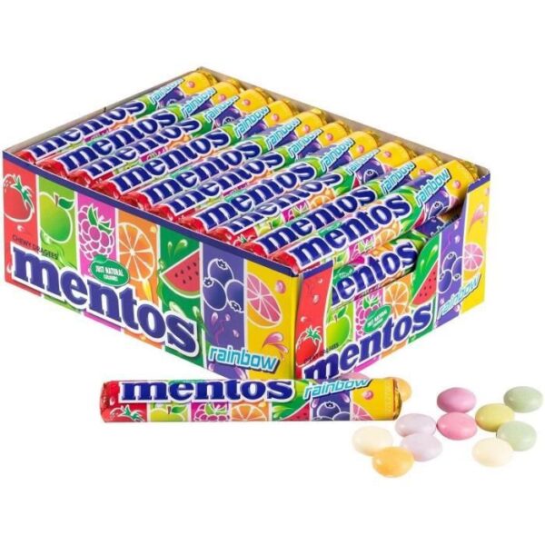 Bonbon Mentos Rainbow 38g