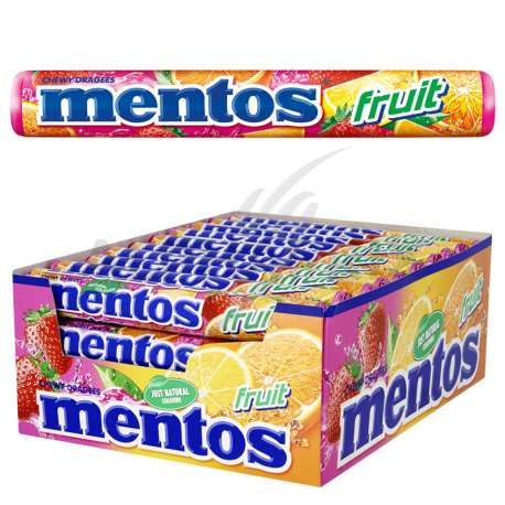 Bonbon Mentos Fruit 38g