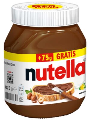 Ferrero Nutella 750g + 75g Gratuit
