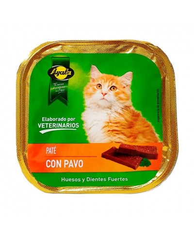 Pate de chat  Pavo 300g
