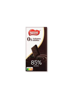 Chocolat Nestle Sin Azucar Negro 85% 16x115g