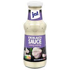 "JA" Sauce à l'ail  "Knoblauch"  250ml
