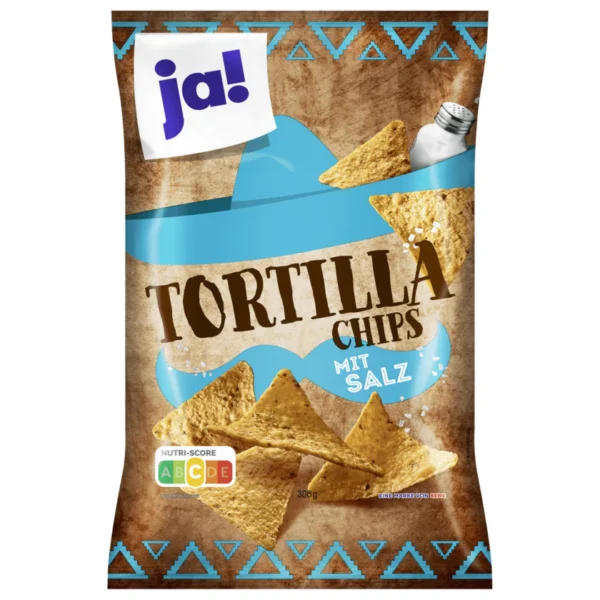XOX Ja! Tortilla Chips mit Salz 300g