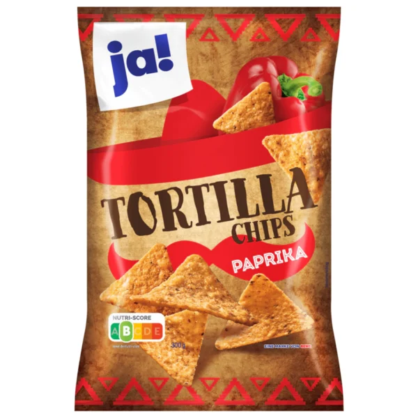 XOX Ja! Tortilla Chips Paprika 300g