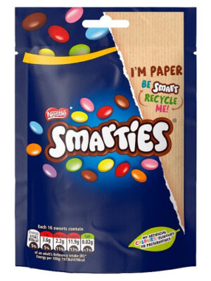 Nestle Chocolate Smarties Pouch Bag 8x105g