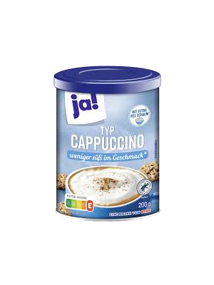 Cappuccino "JA" Weniger 200g
