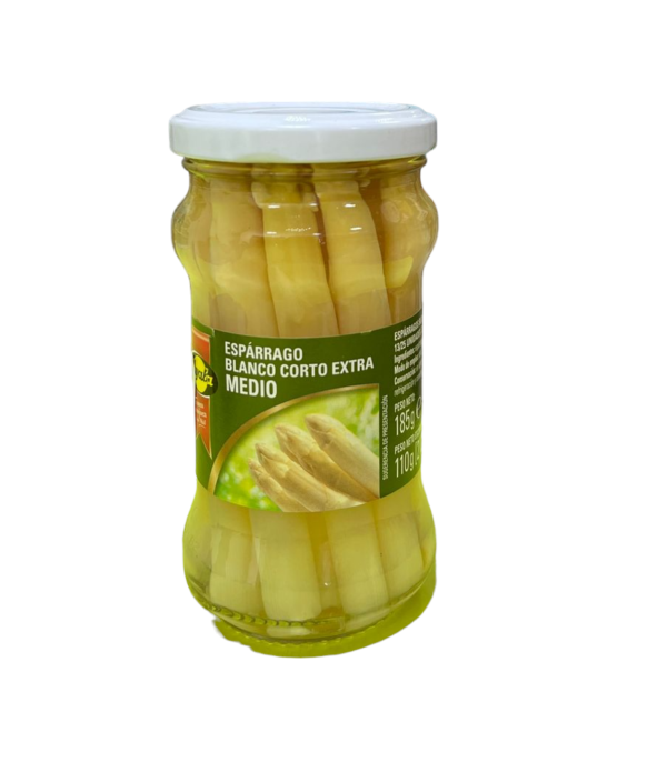 Esparrago Blanco Corto Extra Medio 185g