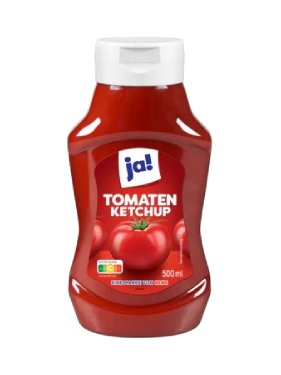 Ketchup Plastique "JA" 500g
