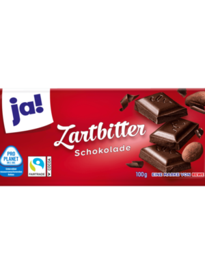 Ja! Chocolat Zartbitter 100gx43
