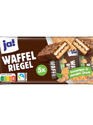 Ja! Waffel-Riegel 5er 172,5gx12