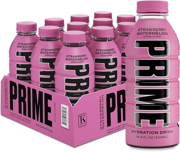 Prime Drink Strawberry Watermelon 500mlx12