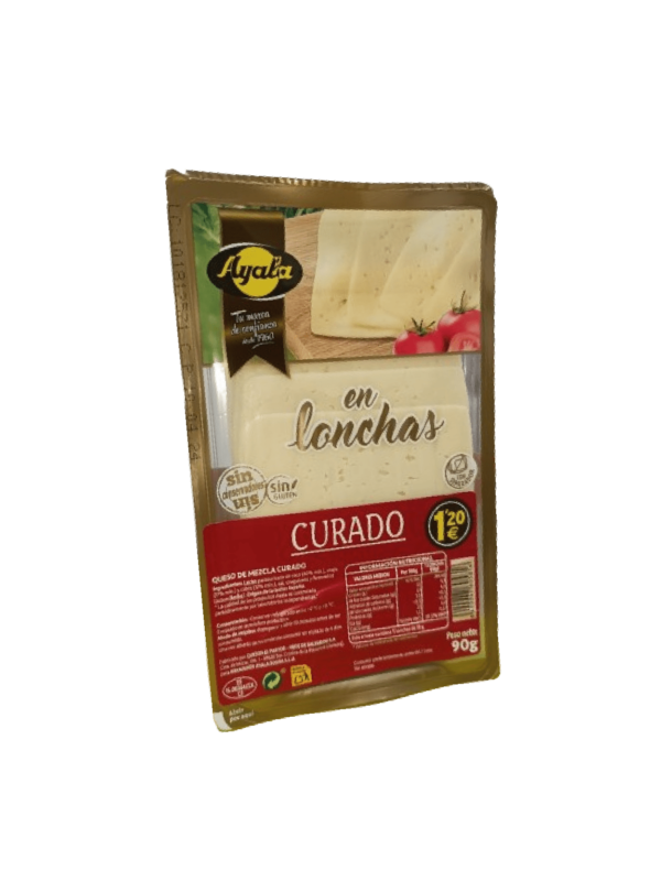 Queso  en tranches curado - Ayala