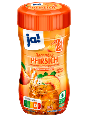 ja! Teegtrank Pfirsich - Peche 400gx6