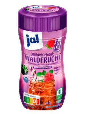 ja! Teegtrank Waldfrucht - Fruits des Bois 400gx6