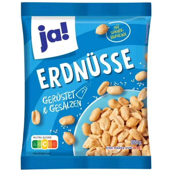 Arachides Ja grillées et salées 200g Bleux30