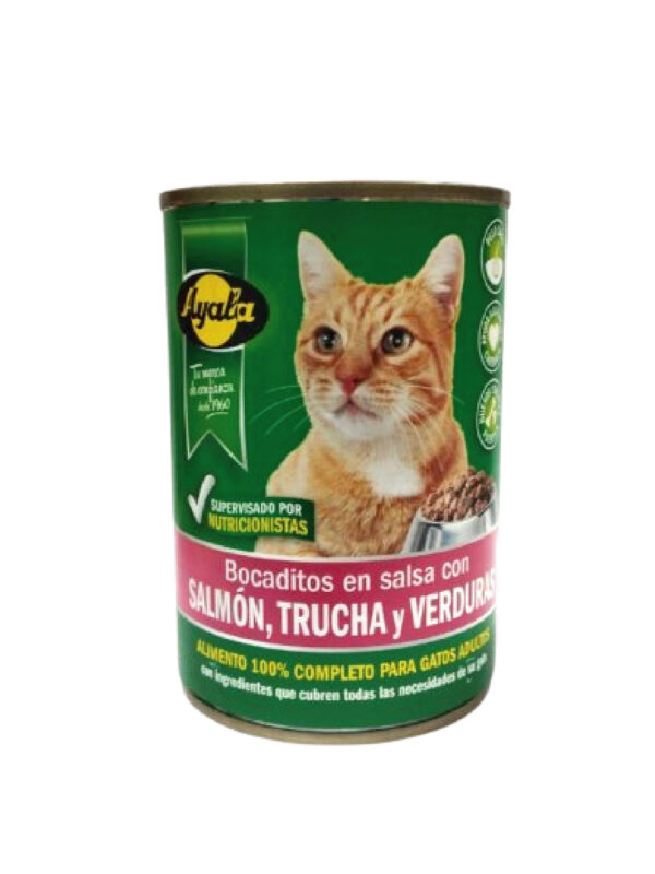 Ayala Gato Boc,SAL-trucha-verd 415gx24